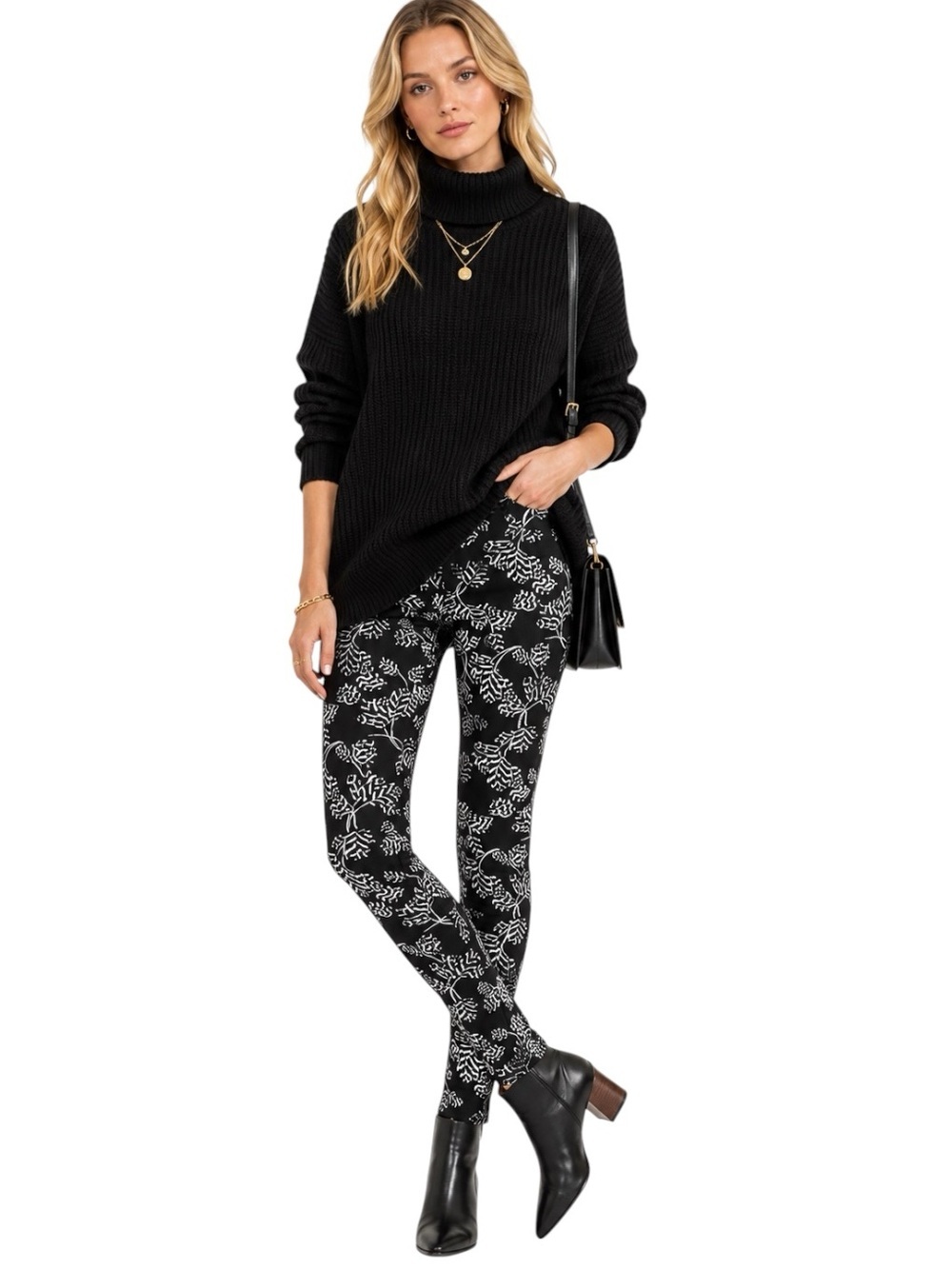 Marc by Marc Jacobs Stick Mid Rise Straight Leg in Black Multi Size 28